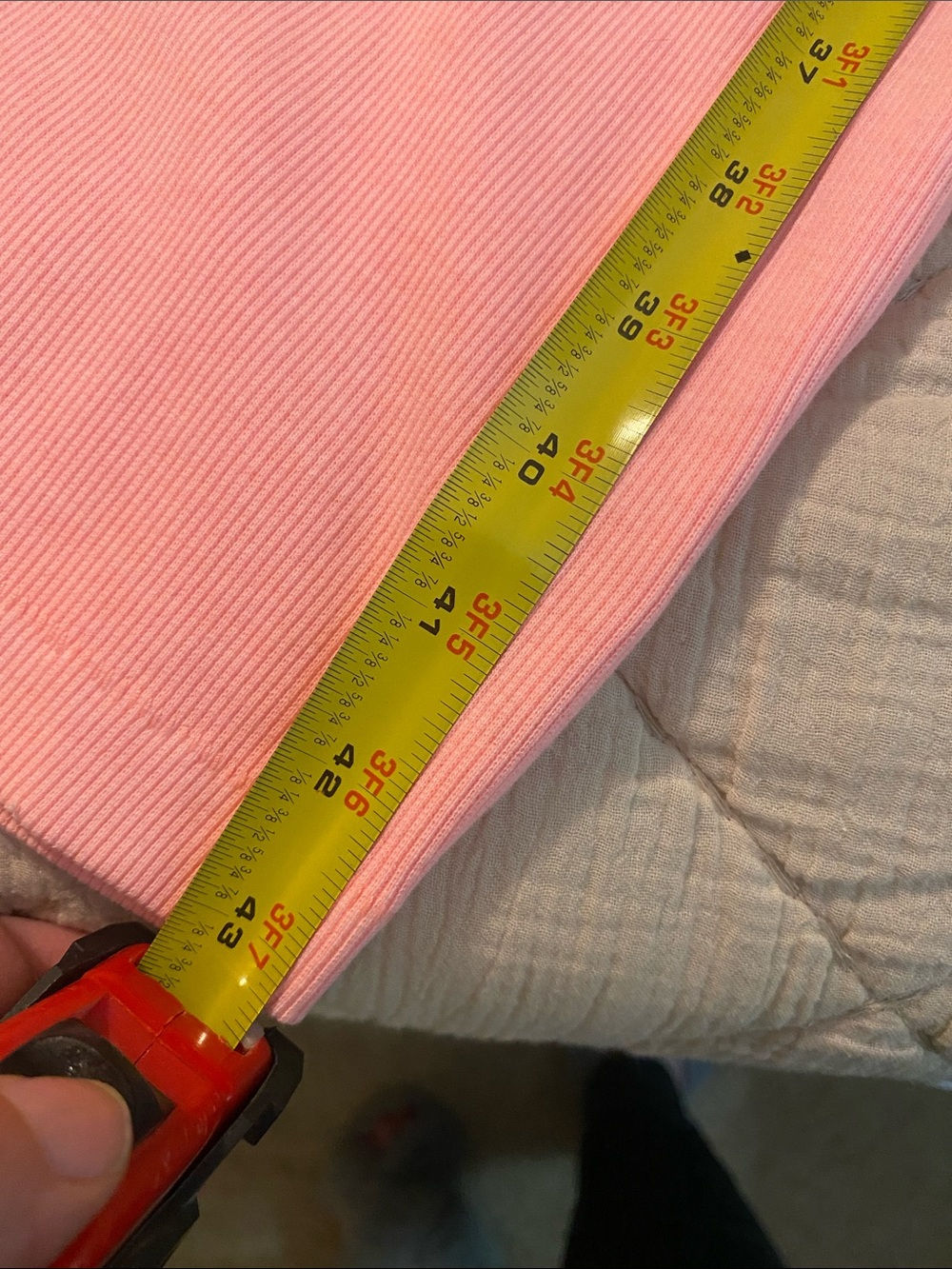 Universal Thread Coral Ribbed Tank Top - Picture 7 of 9